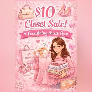 $10 CLOSET SALE